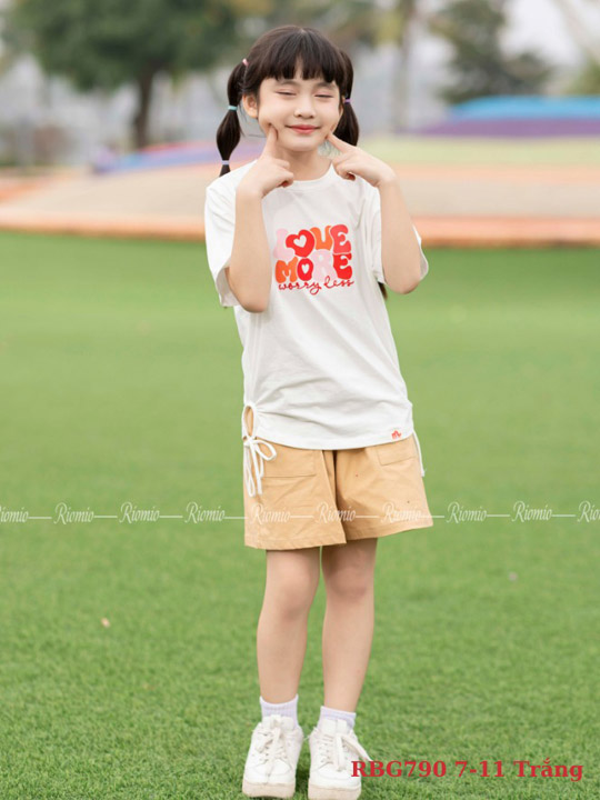 Đồ đi chơi bé gái bộ Maya In Love More RBG790