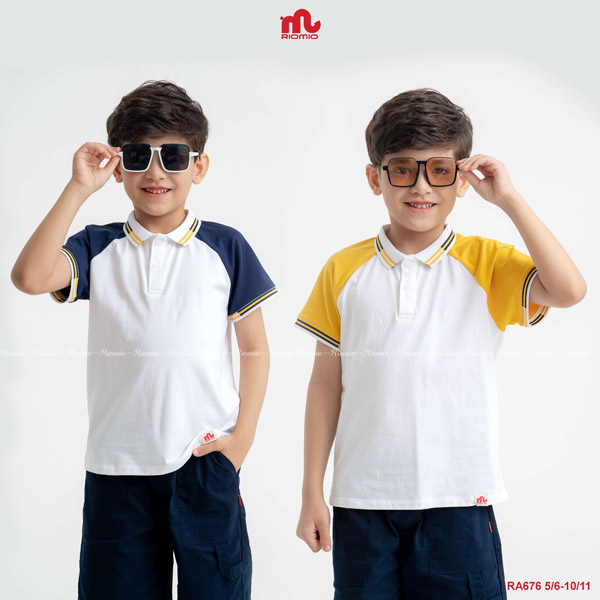 Đồ đi học bé trai áo polo Kevin RA676
