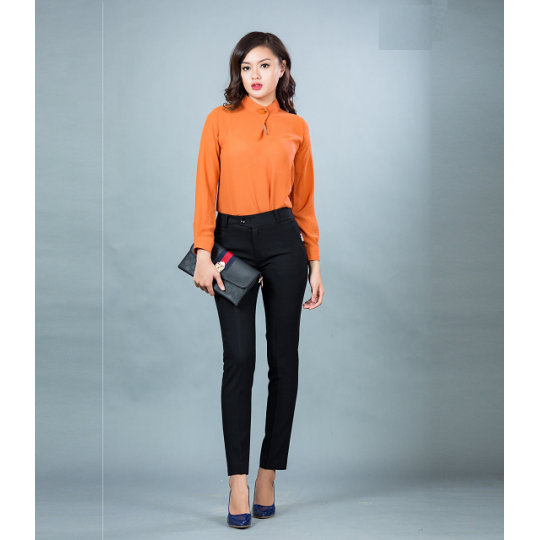 Đồng phục quần tay nữ