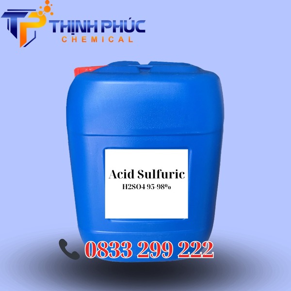 H2SO4 95-98% - Hóa Chất Công Nghiệp Thịnh Phúc - Công Ty TNHH Xuất Nhập Khẩu Hóa Chất Thịnh Phúc
