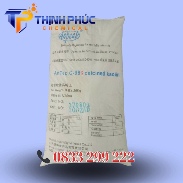 Cao lanh AnTec C98S - Trung Quốc - Hóa Chất Công Nghiệp Thịnh Phúc - Công Ty TNHH Xuất Nhập Khẩu Hóa Chất Thịnh Phúc