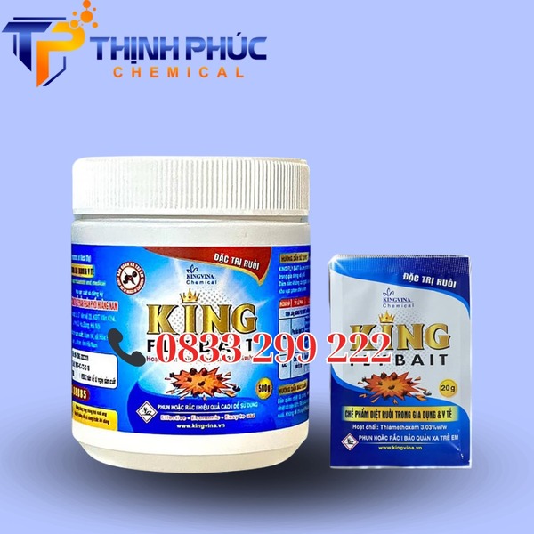 Thuốc diệt ruồi King Fly Bait - Hóa Chất Công Nghiệp Thịnh Phúc - Công Ty TNHH Xuất Nhập Khẩu Hóa Chất Thịnh Phúc