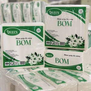 Giấy Bom (giấy ăn bỏ hộp) - Queen Paper - Công Ty TNHH Vũ Gia HDP