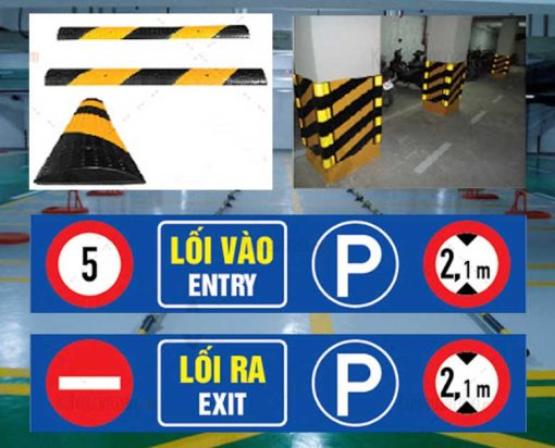 Vật tư giao thông tầng hầm - Thiết Bị An Toàn Giao Thông Việt Nam - Công Ty Cổ Phần Sơn Và Thiết Bị An Toàn Giao Thông Việt Nam