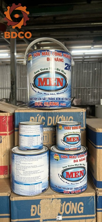 Sơn màu công nghiệp đa năng 2K Đức Dương