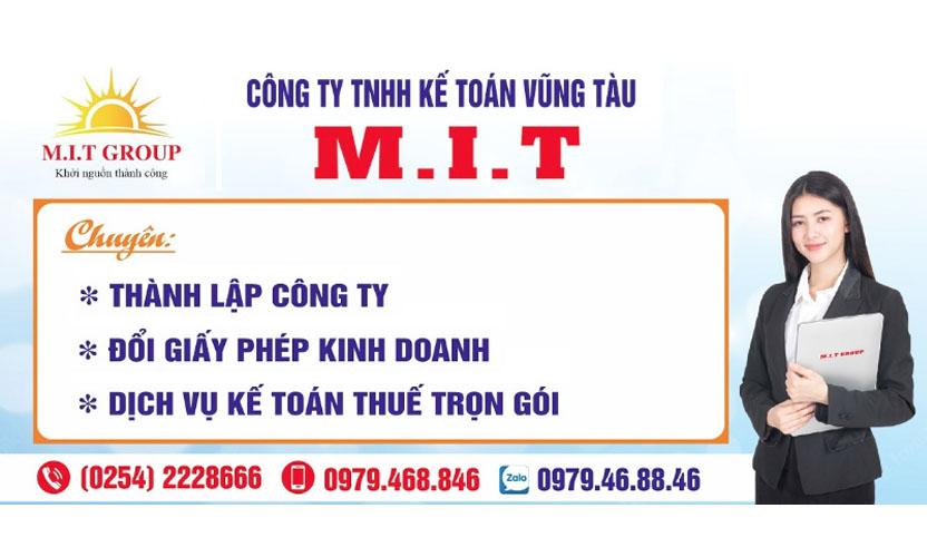 Dịch vụ kế toán thuế - Kế Toán M.I.T - Công Ty TNHH Kế Toán Vũng Tàu M.I.T