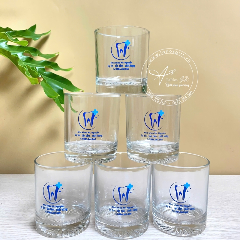 Ly thủy tin in logo