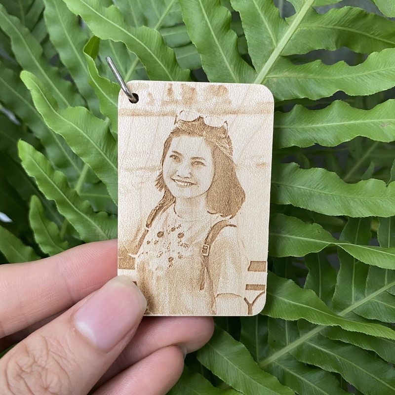 Móc khóa gỗ