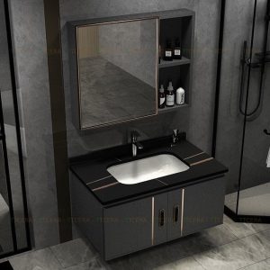 Tủ lavabo nhôm cao cấp TTCERA TLVB75