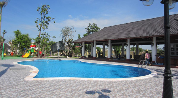 Mẫu hồ bơi công cộng - Thiết Kế Xây Dựng Hồ Bơi Phúc Hải - Công Ty TNHH Xây Dựng Thương Mại  Kỹ Thuật Phúc Hải