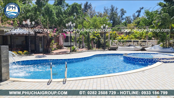 Mẫu hồ bơi gia đình - Thiết Kế Xây Dựng Hồ Bơi Phúc Hải - Công Ty TNHH Xây Dựng Thương Mại  Kỹ Thuật Phúc Hải