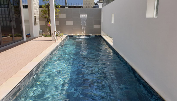 Mẫu hồ bơi gia đình - Thiết Kế Xây Dựng Hồ Bơi Phúc Hải - Công Ty TNHH Xây Dựng Thương Mại  Kỹ Thuật Phúc Hải