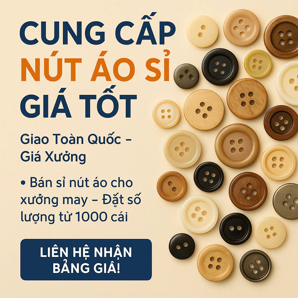 Khuy, nút áo - Phụ Liệu May Vinh Sang - Công Ty Trách Nhiệm Hữu Hạn Thương Mại Dịch Vụ Phụ Liệu May Vinh Sang