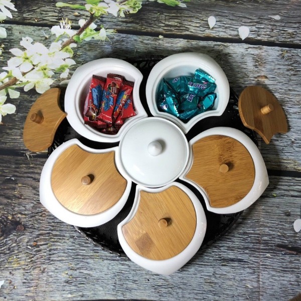 Khay mứt sứ - Quà Tặng ATP - Công Ty TNHH Đầu Tư Và Thương Mại ATP