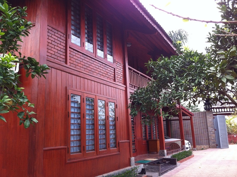 Thi công nhà sàn dân tộc tại Hà Nội - Nhà Gỗ Bình Thước - Công Ty TNHH MTV Xây Dựng Và Thương Mại Đại Phát