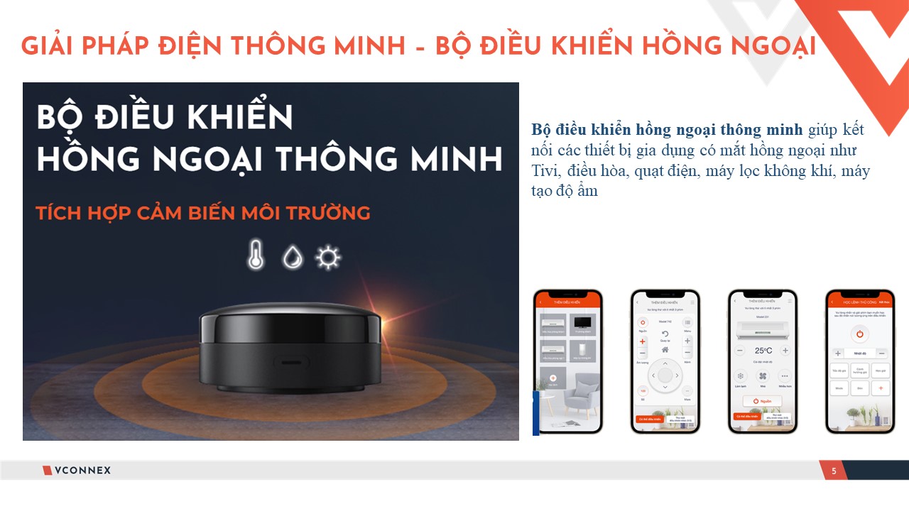 Bộ điều khiển hồng ngoại thông minh - TST VINA - Công Ty CP Sản Xuất Và Thương Mai TST VINA