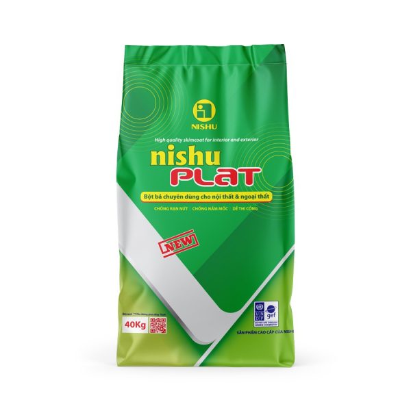 NISHU PLAT bột bả nội thất và ngoại thất