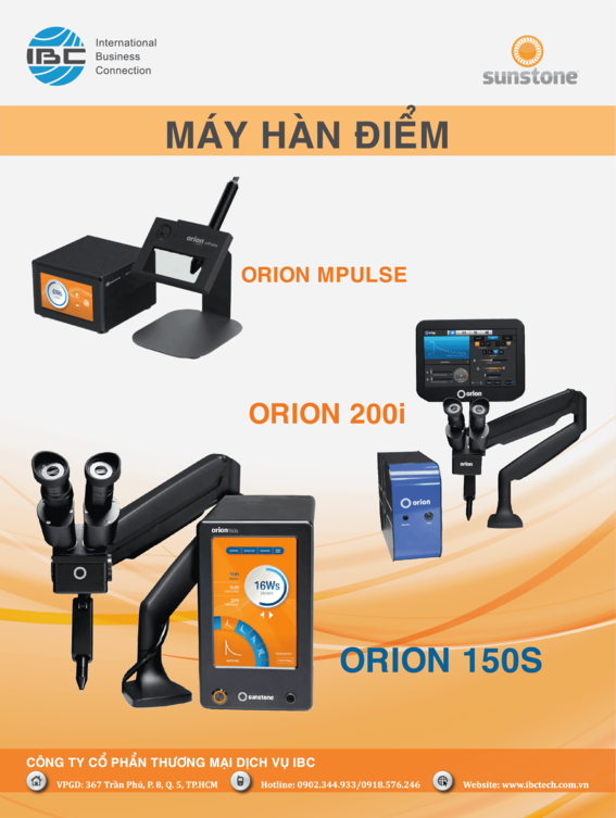 Máy hàn điểm - Công Ty Cổ Phần Thương Mại Dịch Vụ IBC