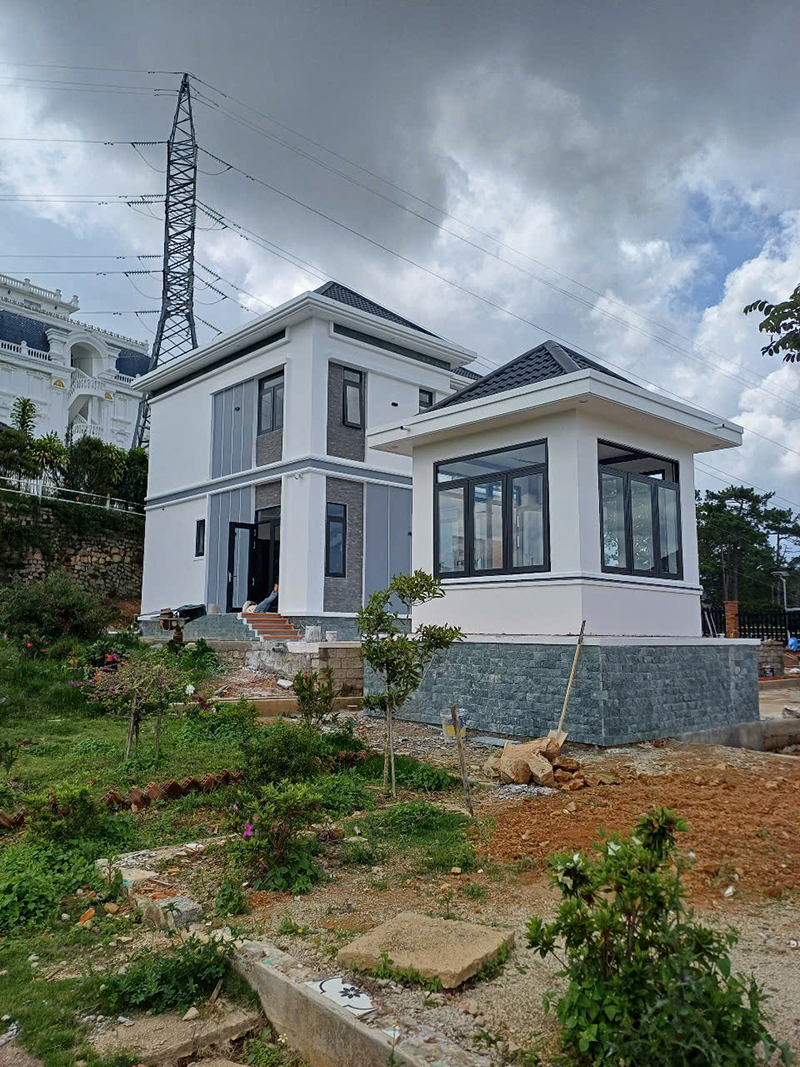 Công trình nhà phố đã thi công