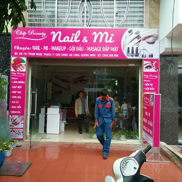 Biển bạt Hiflex khung sắt