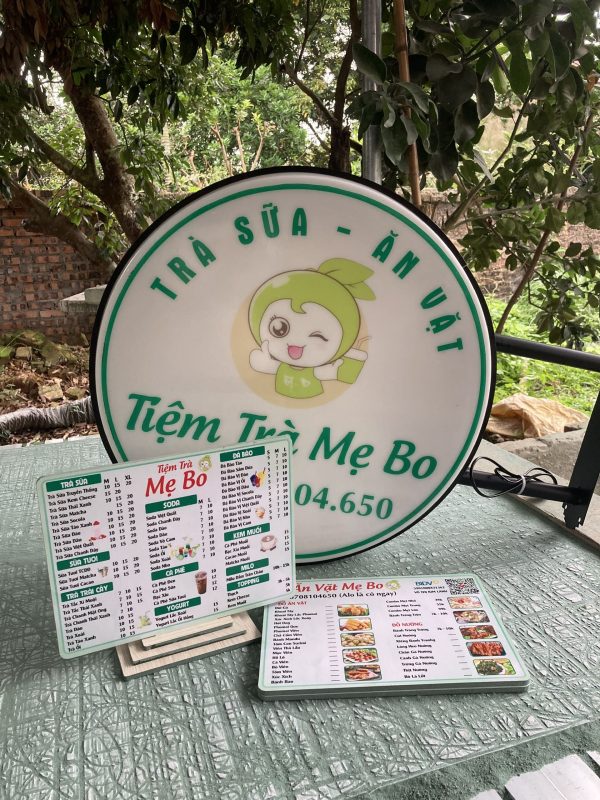 Biển hộp đồ ăn vặt