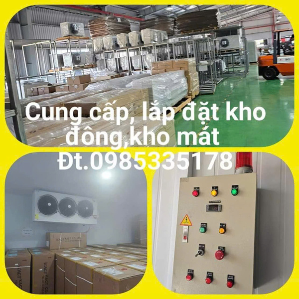 Cung cấp lắp đặt kho đông - kho mát - Điện Lạnh Công Nghiệp Quốc Huy - Công Ty TNHH Dịch Vụ Và Thương Mại Cơ Điện Lạnh Quốc Huy