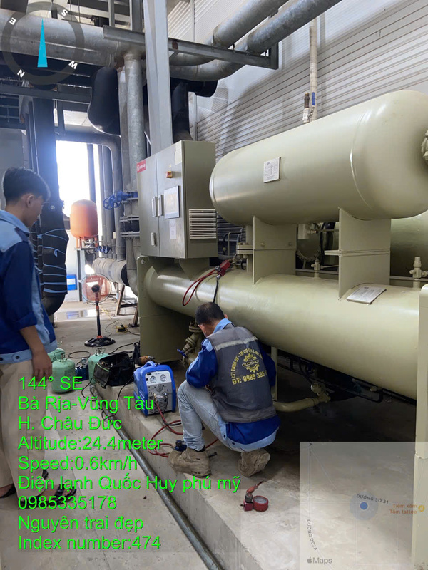 Sửa chữa máy lạnh chiller - Điện Lạnh Công Nghiệp Quốc Huy - Công Ty TNHH Dịch Vụ Và Thương Mại Cơ Điện Lạnh Quốc Huy