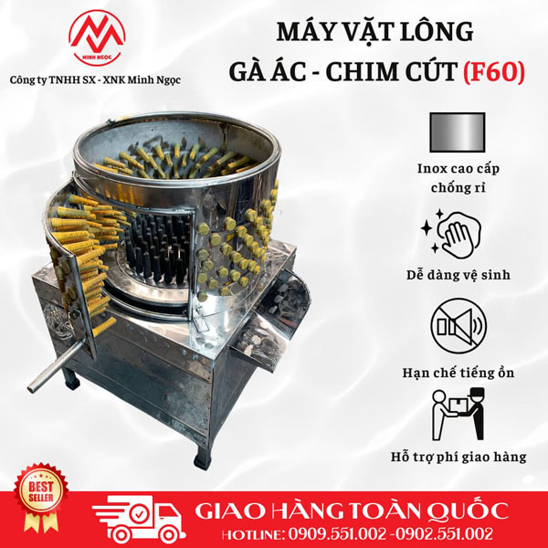 Máy vặt lông Gà ác - Chim Cút FC60