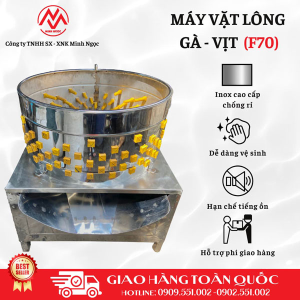 Máy vặt lông gà vịt phi 70 (F70)