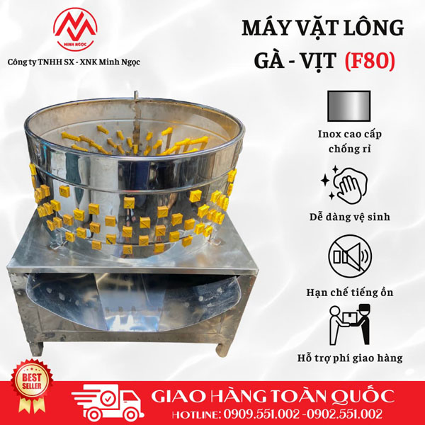 Máy vặt lông gà vịt phi 80 (F80)