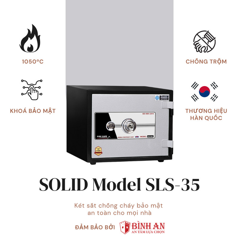 Két sắt Solid SLS-35 (60kg)