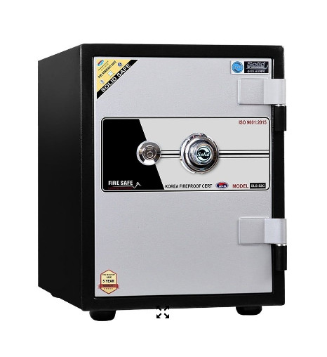 Két sắt Hàn Quốc SOLID SLS-56 (90kg) - Két Sắt Bình An - Công Ty TNHH Bình An Safe