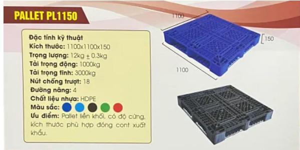 Catalog - Pallet Nhựa Môi Trường Xanh - Công Ty TNHH Phát Triển Công Nghệ Khí Sinh Học Môi Trường Xanh