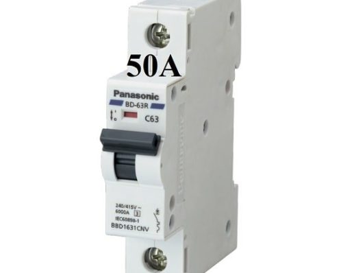 CB 1P 50A Panasonic - Cơ Điện BDCO - Công Ty TNHH Vật Tư Công Nghiệp BDCO