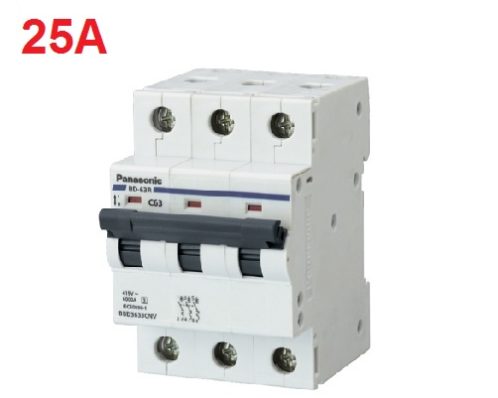 CB 1P 25A Panasonic - Cơ Điện BDCO - Công Ty TNHH Vật Tư Công Nghiệp BDCO