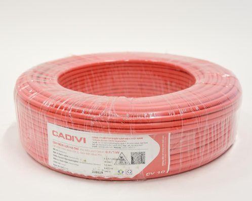 Dây cáp điện 1 lõi Cadivi CV-10 mm2–0.6/1KV - Cơ Điện BDCO - Công Ty TNHH Vật Tư Công Nghiệp BDCO