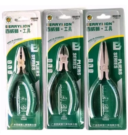 Kìm 5 inch BERRYLION (đầu sư tử) răng, cắt, nhọn - Cơ Điện BDCO - Công Ty TNHH Vật Tư Công Nghiệp BDCO