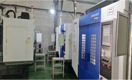 Hệ thống máy phay  - Đúc áp Lực Việt Phát - Công Ty Cổ Phần Đúc Việt Phát