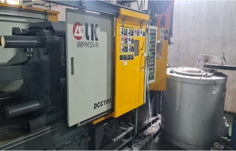 Máy LK DDC 160 tấn - Đúc áp Lực Việt Phát - Công Ty Cổ Phần Đúc Việt Phát