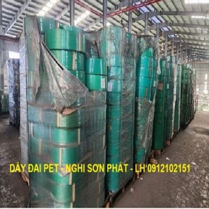 Dây đai pet nhựa pet 16mm - Dây Đai Nhựa Nghi Sơn Phát - Công Ty TNHH Nghi Sơn Phát