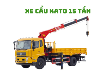 Xe Cẩu Kato 15 Tấn