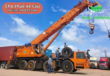 Cho thuê xe cẩu tại cụm KCN Phú Chánh giá rẻ - Cho Thuê Xe Cẩu Kato - Công Ty TNHH Xe Cẩu Như Phong