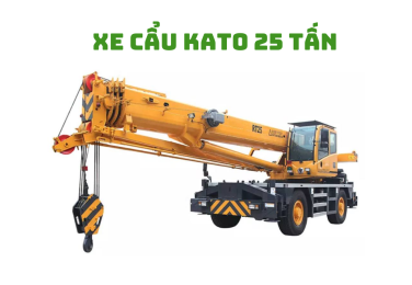 Cho thuê xe cẩu kato rùa 25 tấn - Cho Thuê Xe Cẩu Kato - Công Ty TNHH Xe Cẩu Như Phong