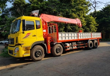 Xe cẩu thùng 12 tấn - Cho Thuê Xe Cẩu Kato - Công Ty TNHH Xe Cẩu Như Phong