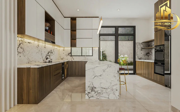 Thiết kế và thi công nội thất căn100m2 Capella