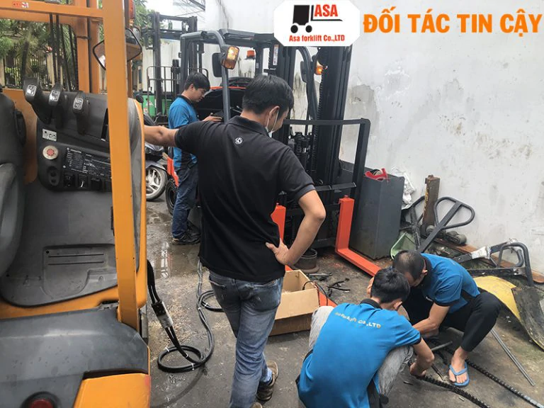 Sửa chữa, bảo trì, bảo dưỡng xe nâng - Xe Nâng ASA - Công Ty TNHH Xe Nâng ASA