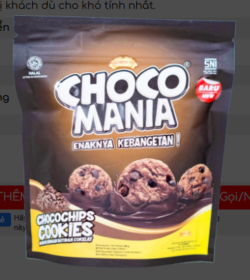 Bánh quy Choco Mania