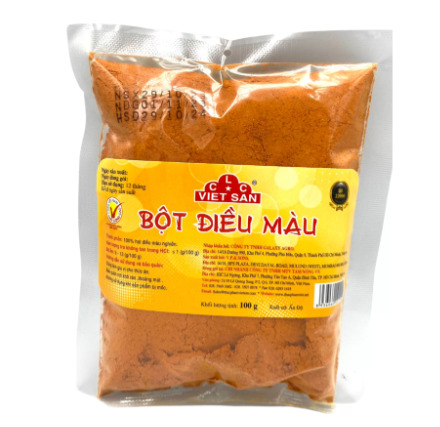 Bột điều màu 100g