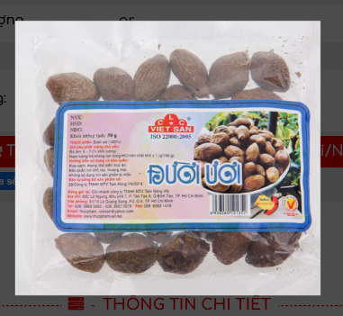 Hạt đười ươi 50g