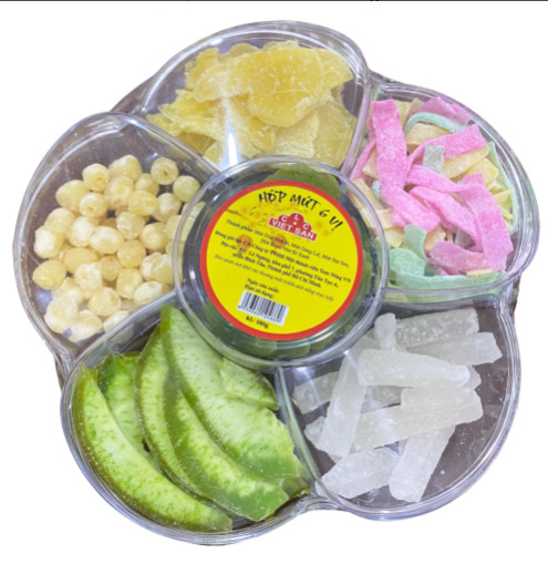 Mứt hoa mai 6 vị